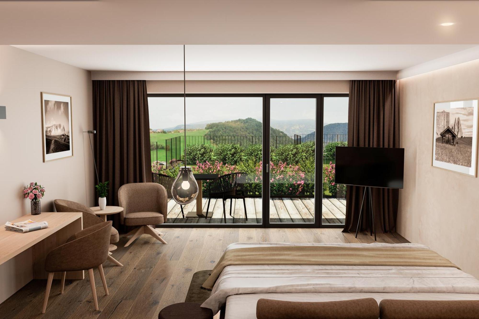 Hotel Alpenflora Castelrotto Room photo
